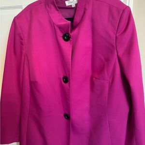 Elegant Fuchsia Women's Jacket